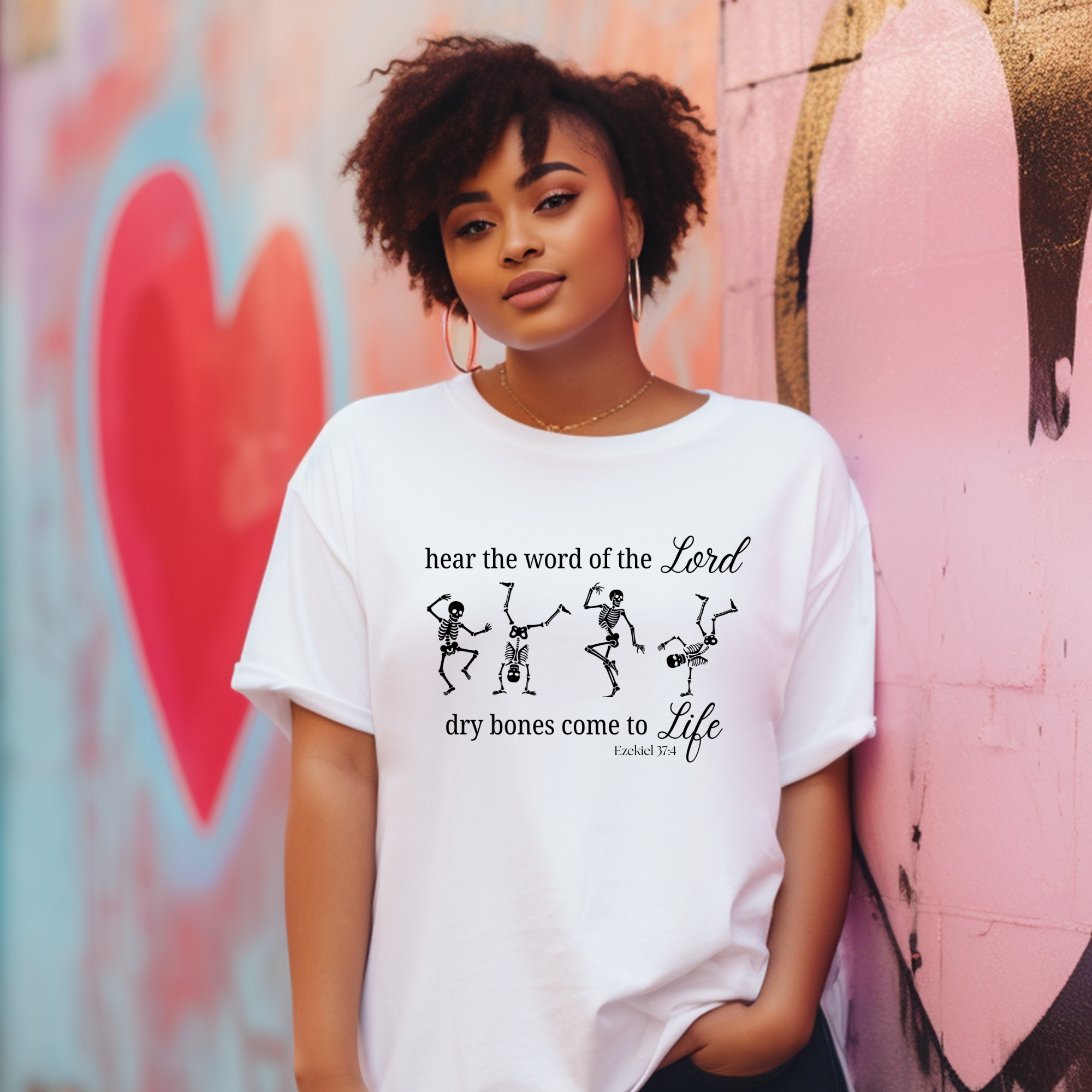 Dry Bones Groovin': Hear the Word T-Shirt